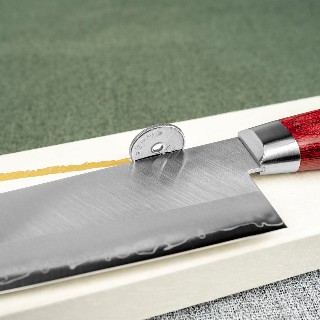 Gyuto 20 cm Yasuda Kotetsu Red VG-10