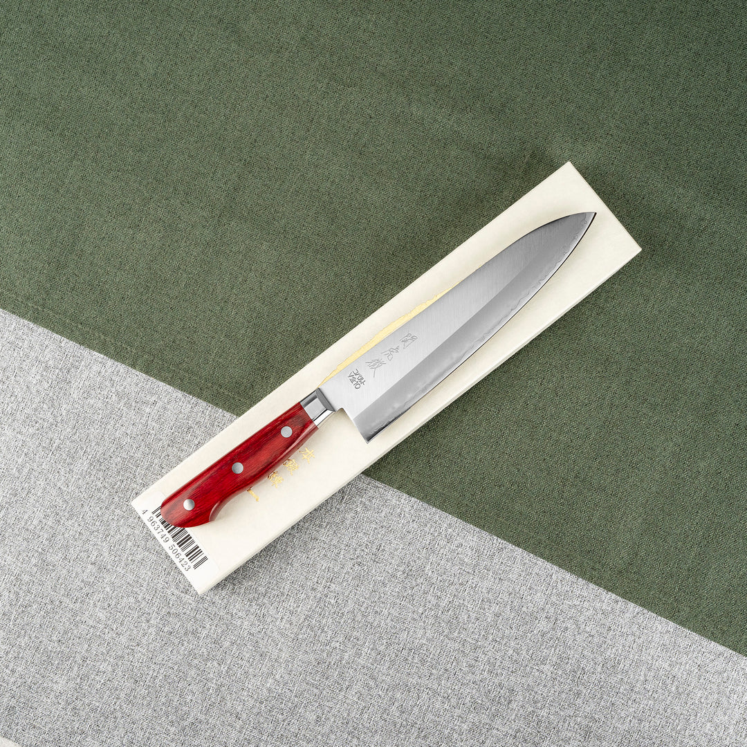 Gyuto 20 cm Yasuda Kotetsu Red VG-10