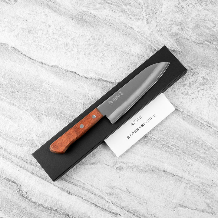 Santoku 16,5 cm Yoshida Hamono Gingami No.3