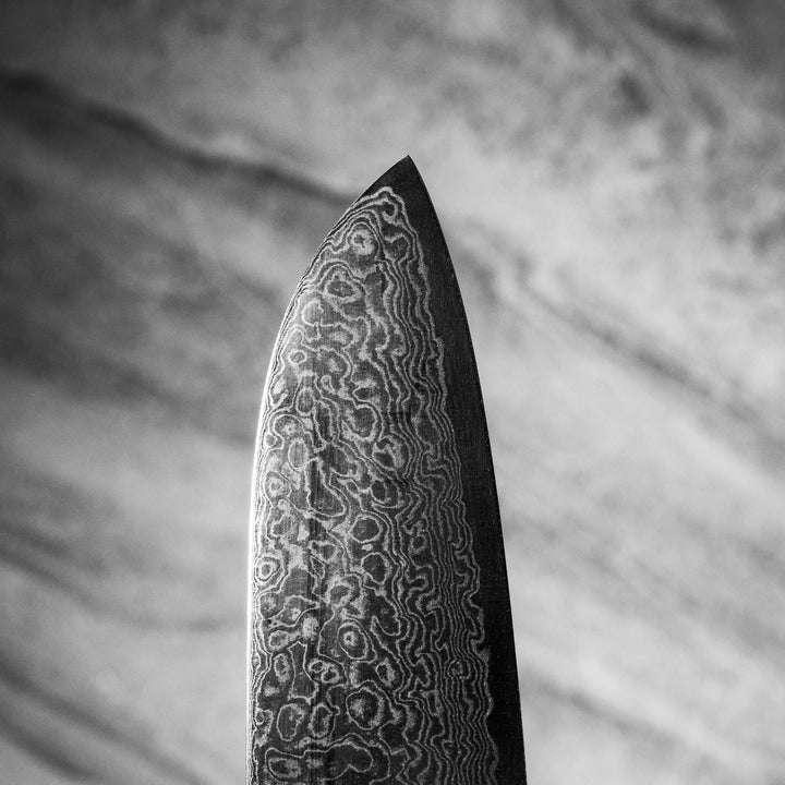 Santoku 18 cm Yoshida Hamono Damascus ZA-18