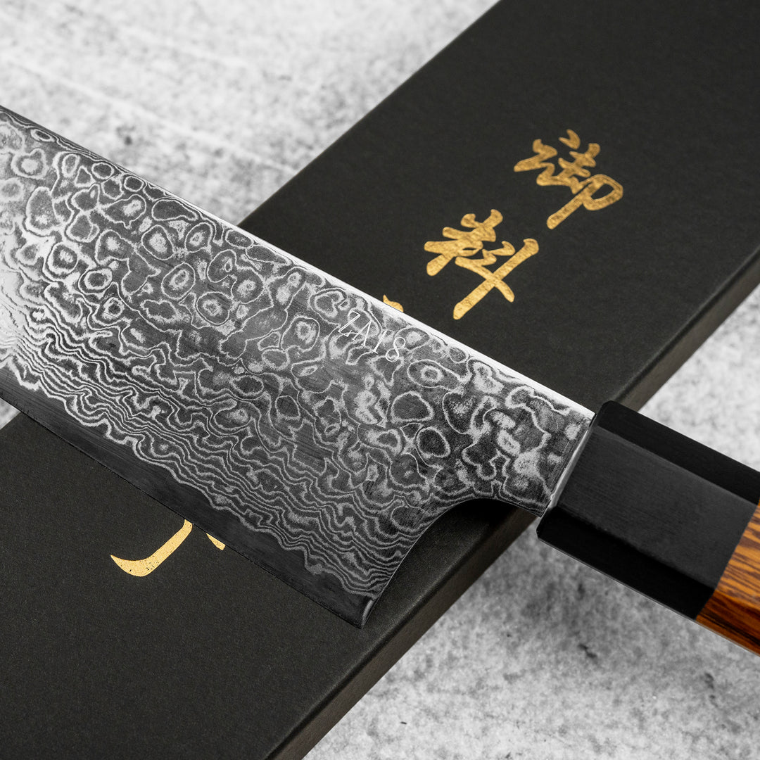 Santoku 18 cm Yoshida Hamono Damascus ZA-18