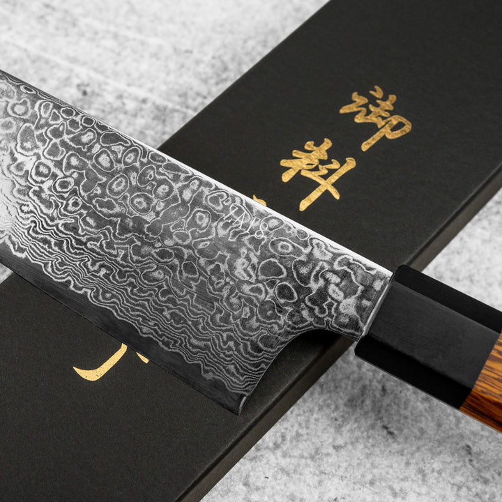 Santoku 18 cm Yoshida Hamono Damascus ZA-18