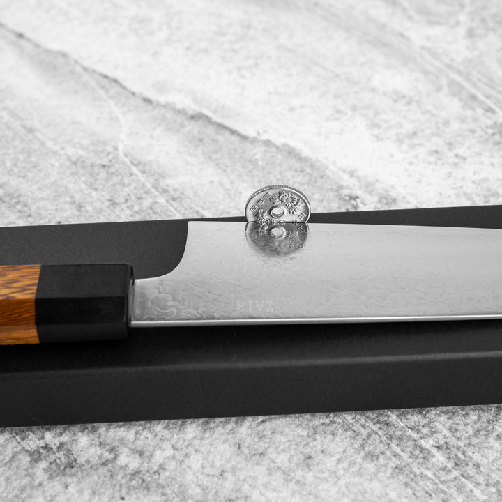 Santoku 18 cm Yoshida Hamono Damascus ZA-18