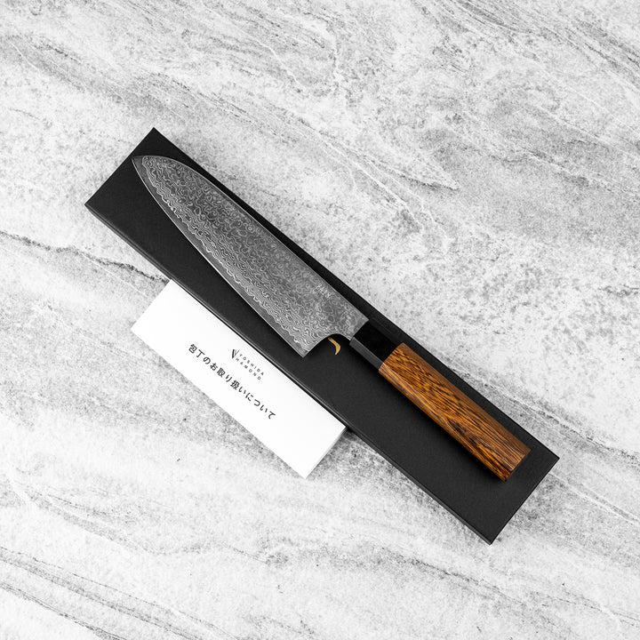 Santoku 18 cm Yoshida Hamono Damascus ZA-18