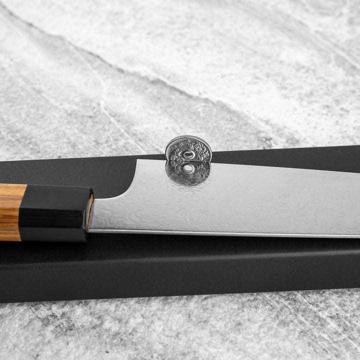 Gyuto 21 cm Yoshida Hamono Damascus ZA-18