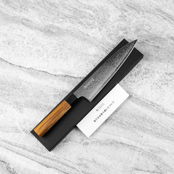 Gyuto 21 cm Yoshida Hamono Damascus ZA-18