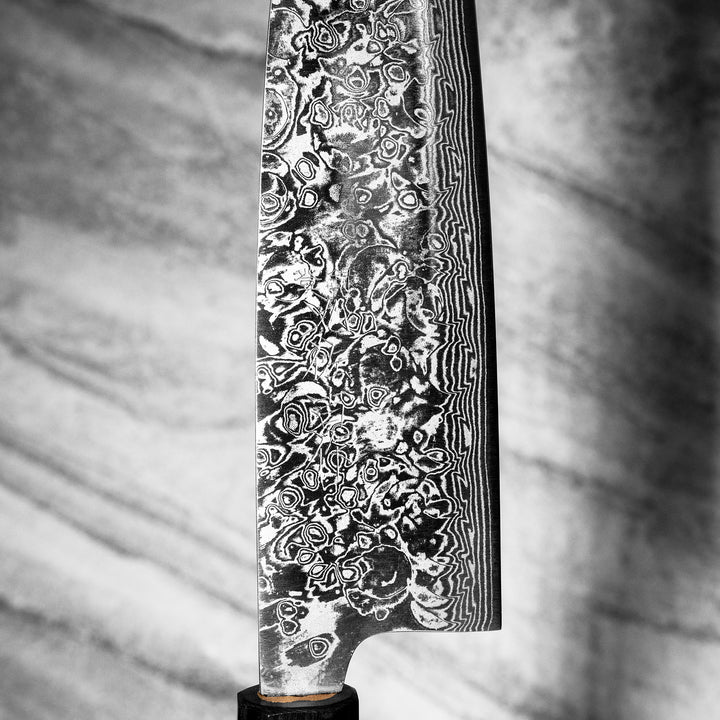 Santoku 18 cm Yoshida Hamono Damascus ZDP-189