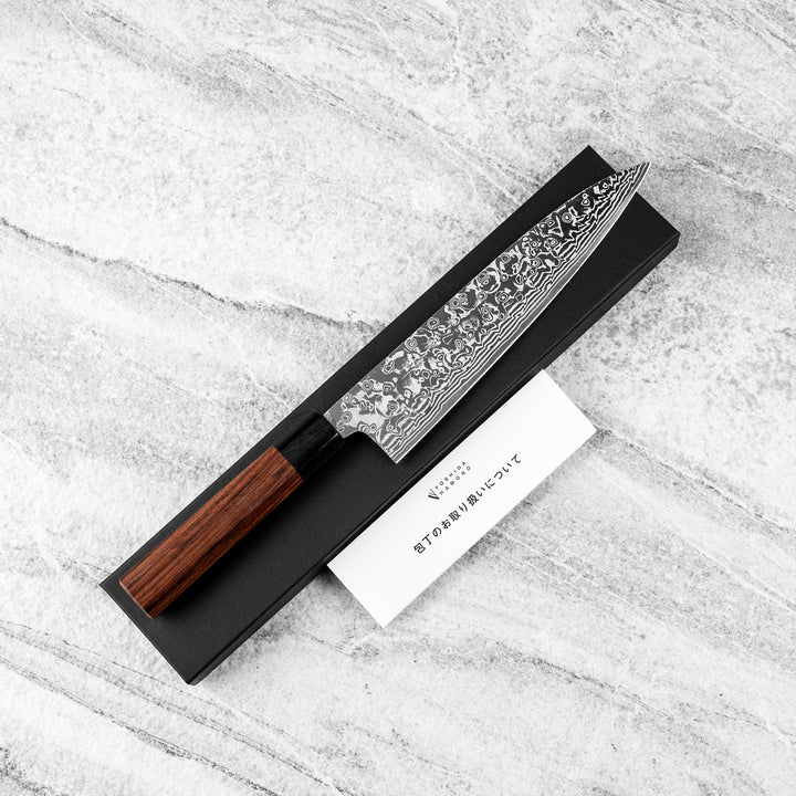 Gyuto 21 cm Yoshida Hamono Damascus ZDP-189