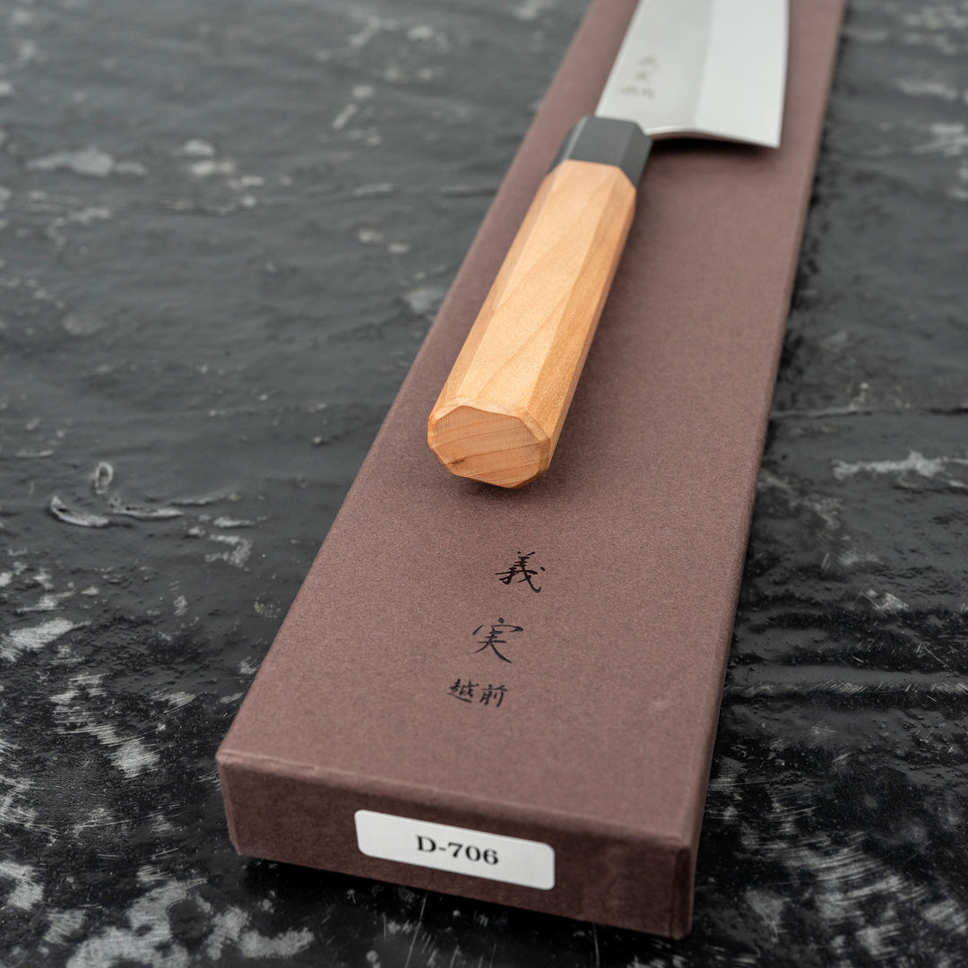 Gyuto 24 cm Yoshimi Kato Nashiji Ginsan/SS