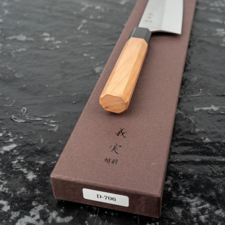 Gyuto 24 cm Yoshimi Kato Nashiji Ginsan/SS