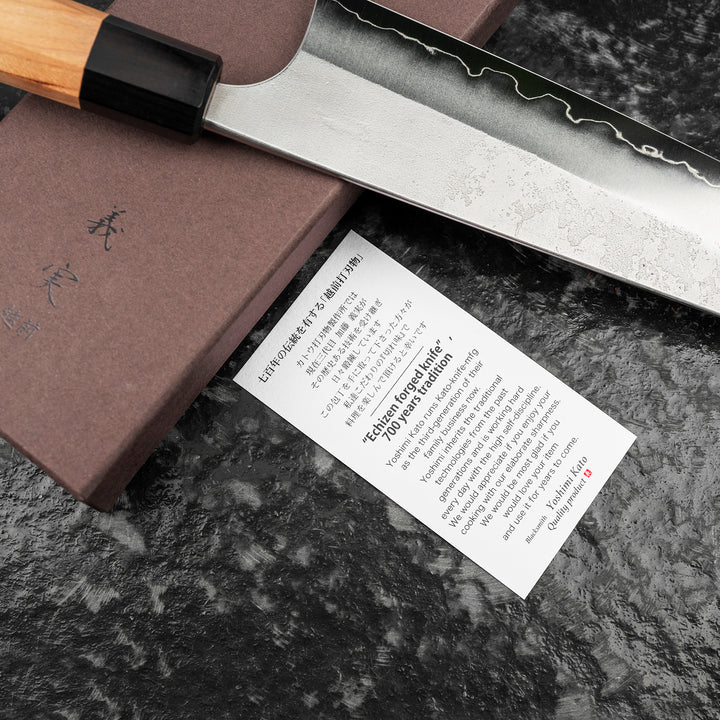 Gyuto 24 cm Yoshimi Kato Nashiji Ginsan/SS