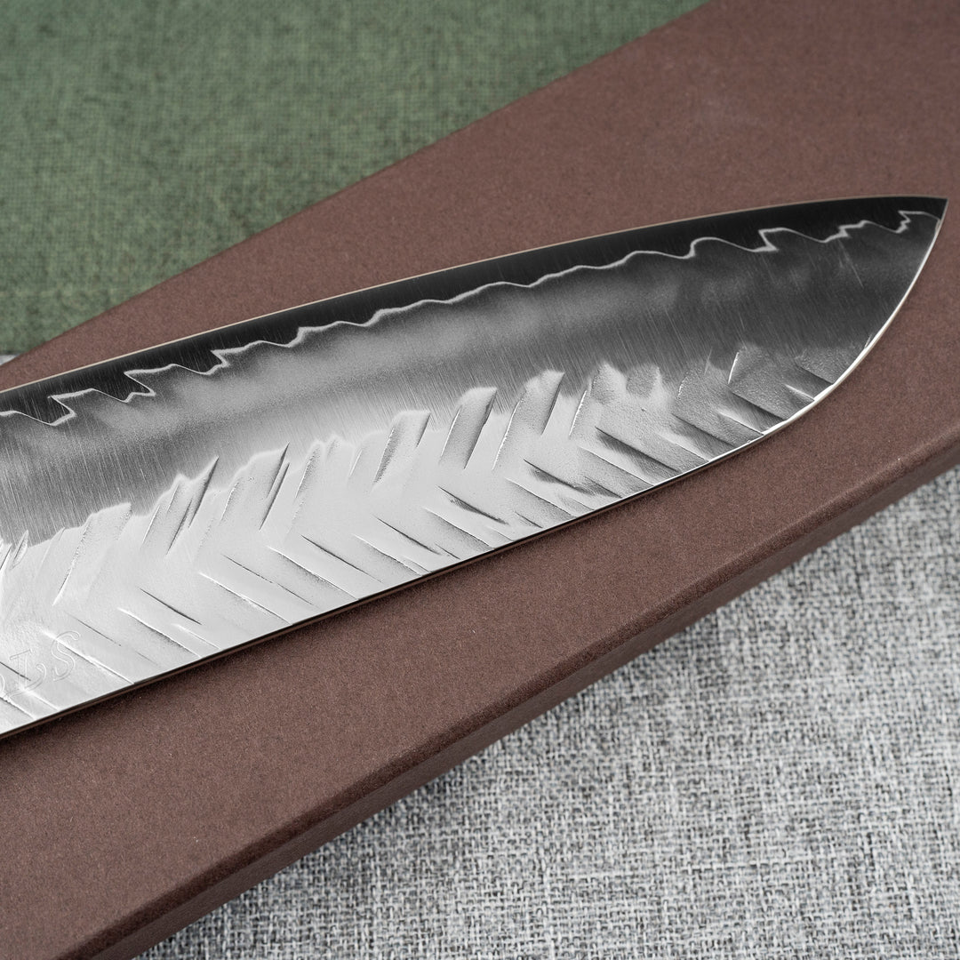 Santoku 17 cm Yoshimi Kato V-Tsuchi SGSTRIX