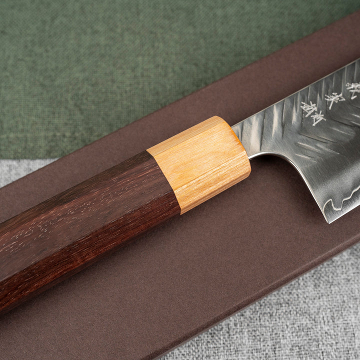 Santoku 17 cm Yoshimi Kato V-Tsuchi SGSTRIX