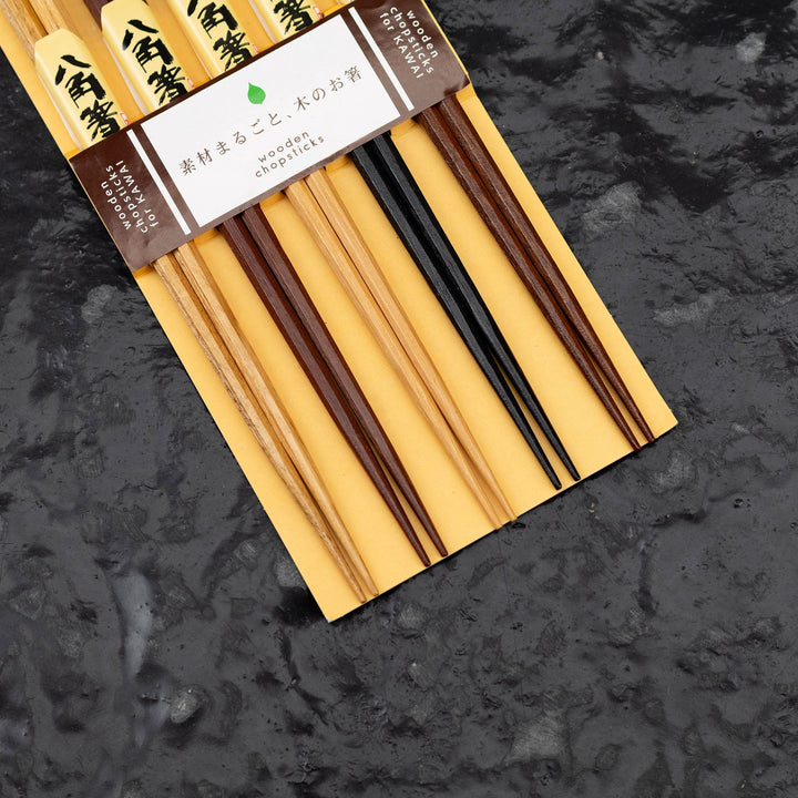 Set of 5 Kawai Sushi Chopsticks - Octagon 5P