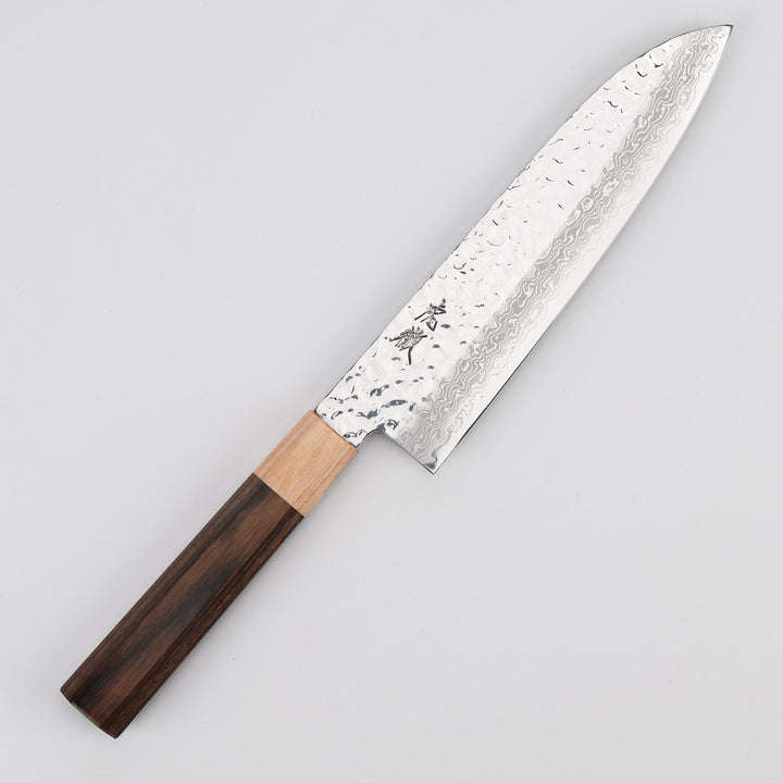 Santoku 18 cm Kotetsu Damascus VG-10