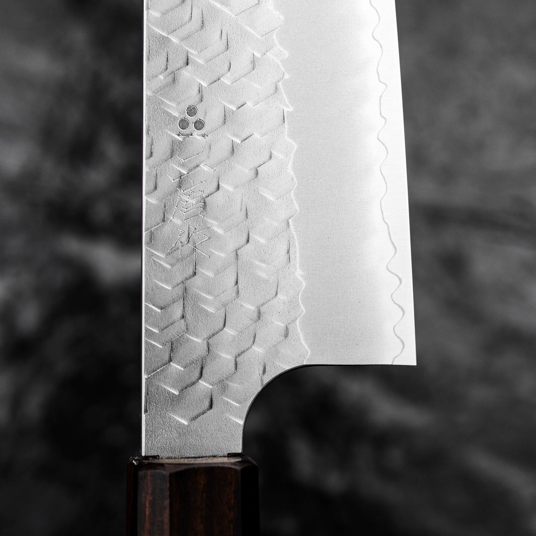 Santoku 16,5 cm Nigara Hamono Migaki SG2