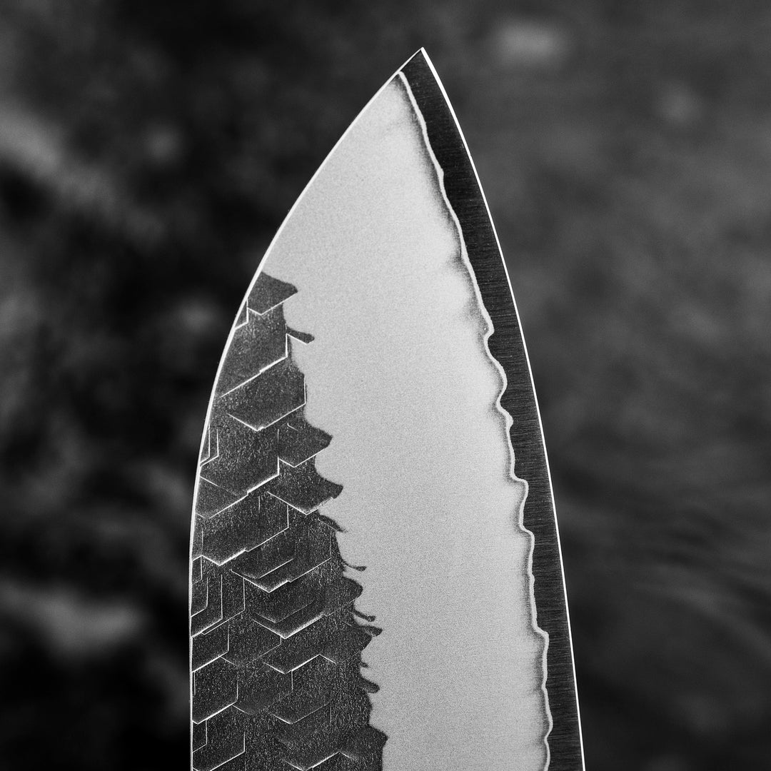 Santoku 16,5 cm Nigara Hamono Migaki SG2