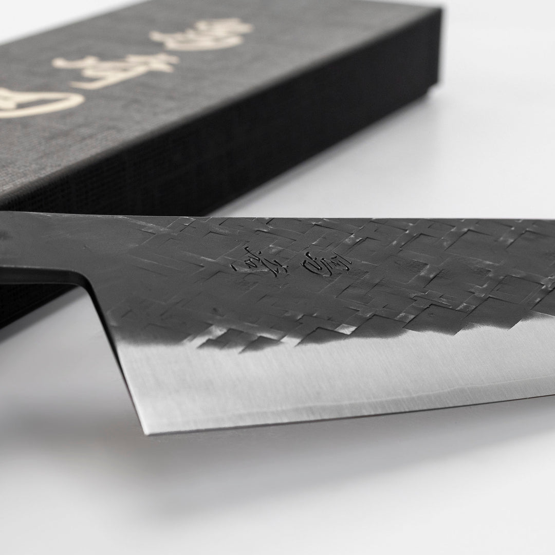 Santoku 16,5 cm Shimazaki Hamono Black SLD/SS