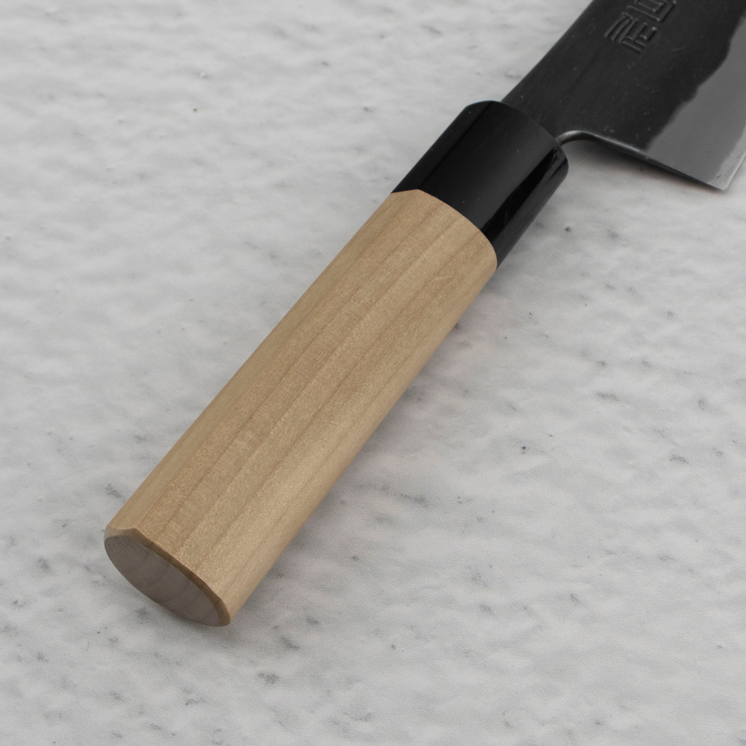 Santoku 16,5 cm Tsukasa Hinoura Shirogami#2 – Japan-knives.com