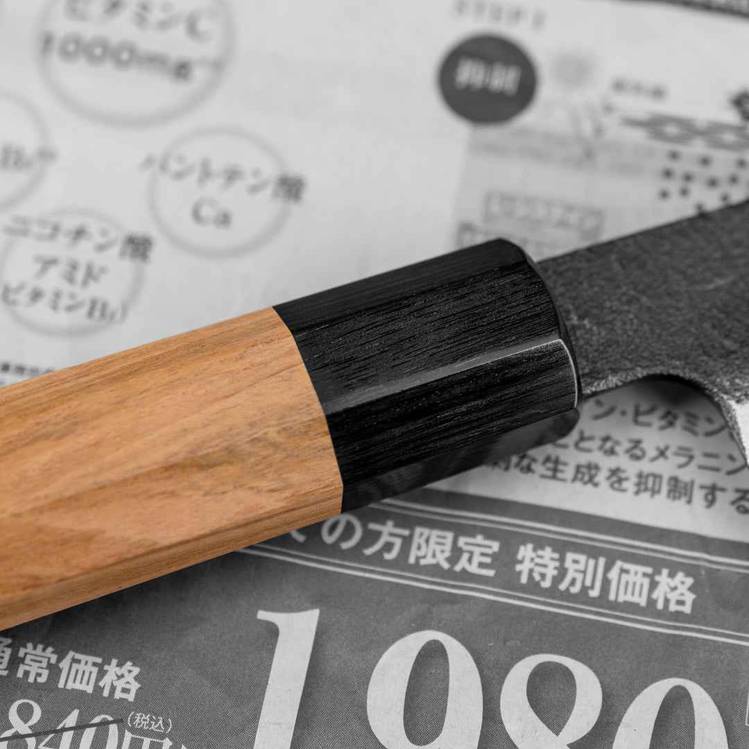 Santoku 16 cm Chozaburo Sekisou Shirogami#2/Iron