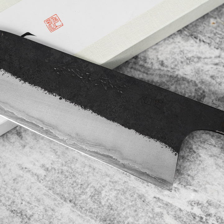 Santoku 17 cm Matsubara Shirogami#1/Iron