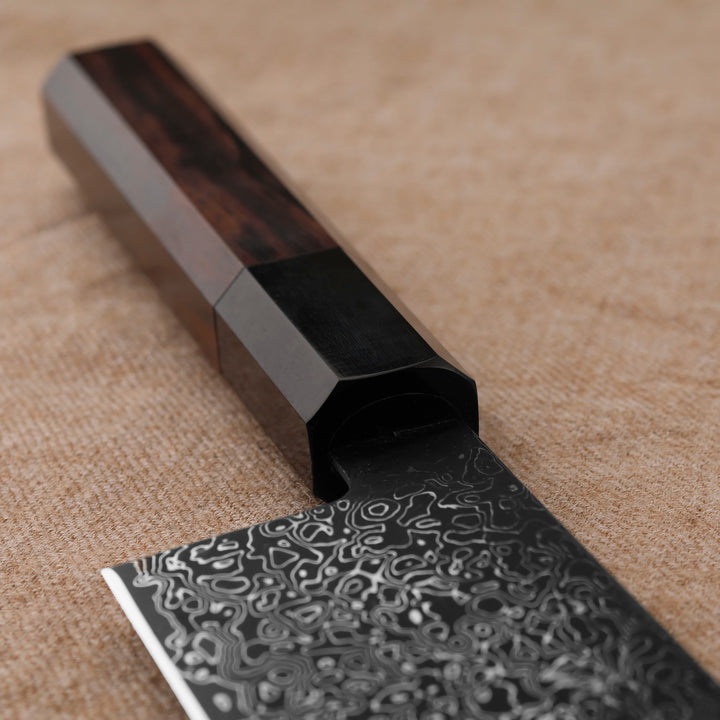 Santoku 18 cm cm Hatsukokoro Saihyo Kurozome SG2 Damascus