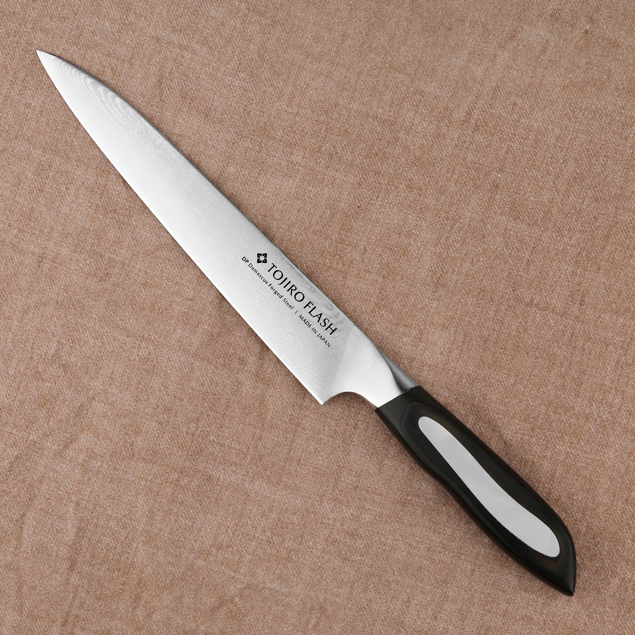 Sujihiki 21 cm Tojiro Flash VG-10 Damascus – Japan-knives.com