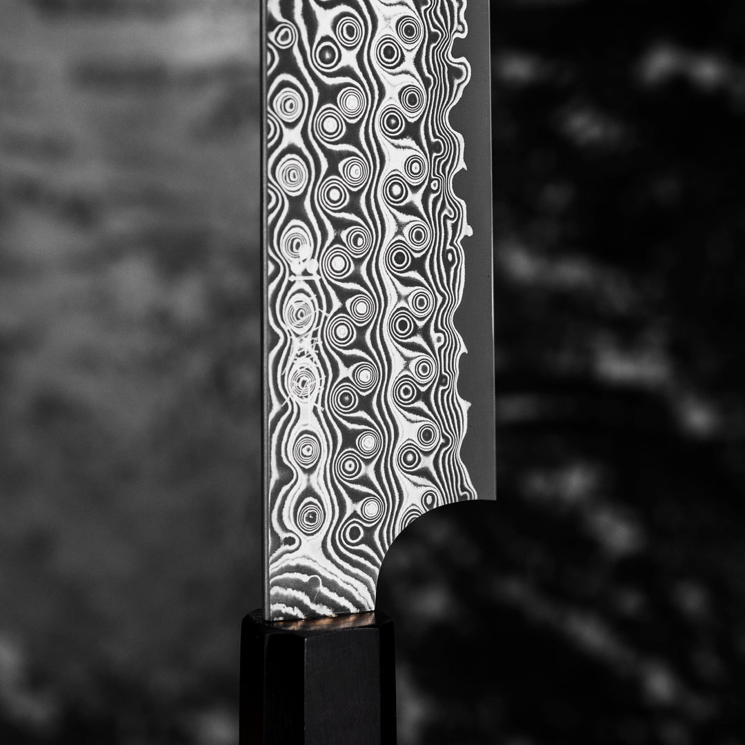 Sujihiki 24 cm Nigara Hamono Anmon SG2 Damascus