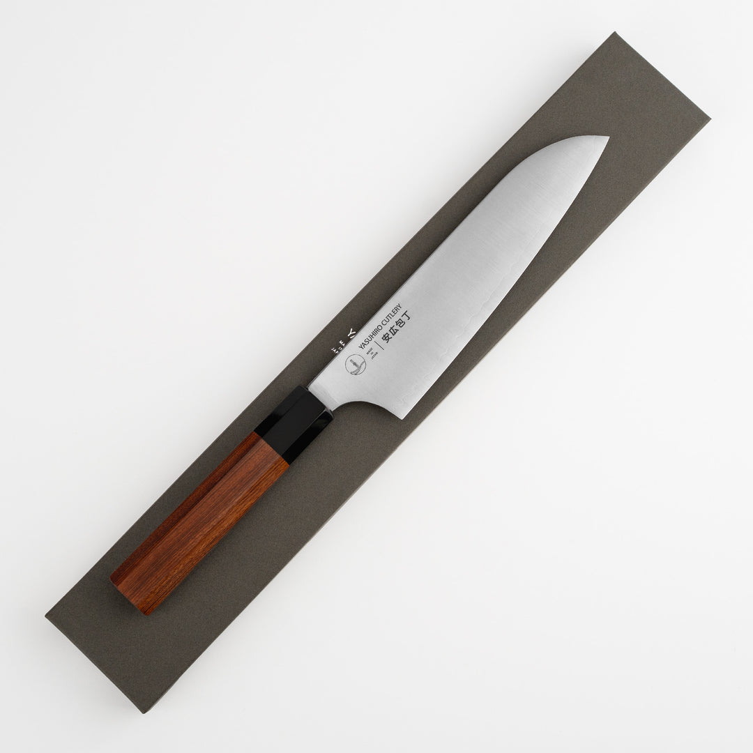 Santoku 18 cm Yasuhiro Rin Aogami Super/SS