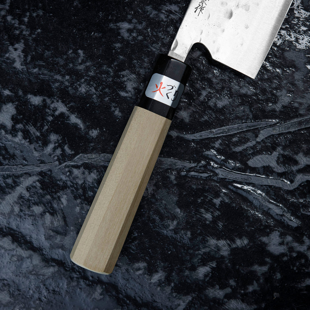 Nakiri 16,5 cm Fujiwara Shirogami#1/SS