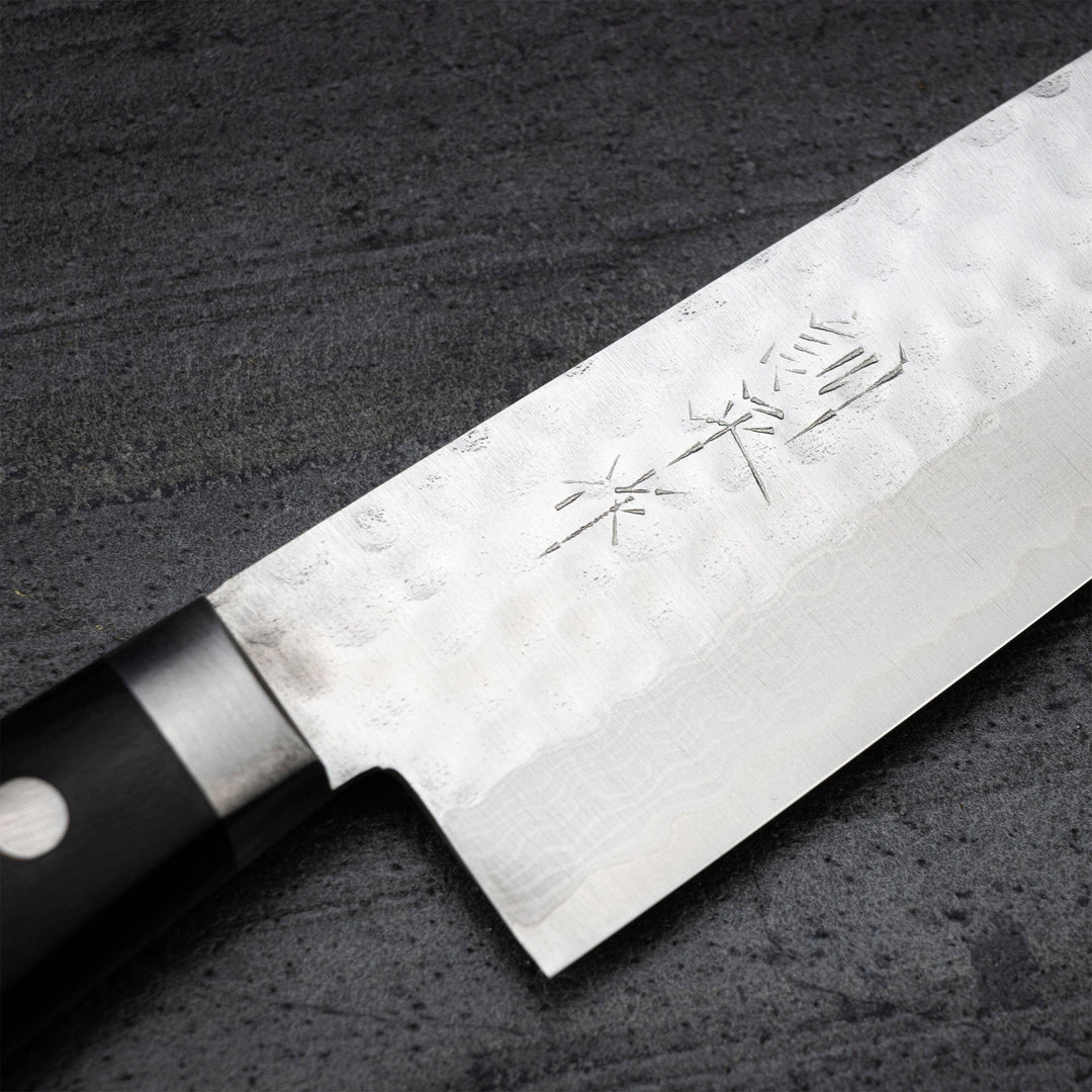 Gyuto 18 cm Kunio Masutani VG-10 Hammered Damascus