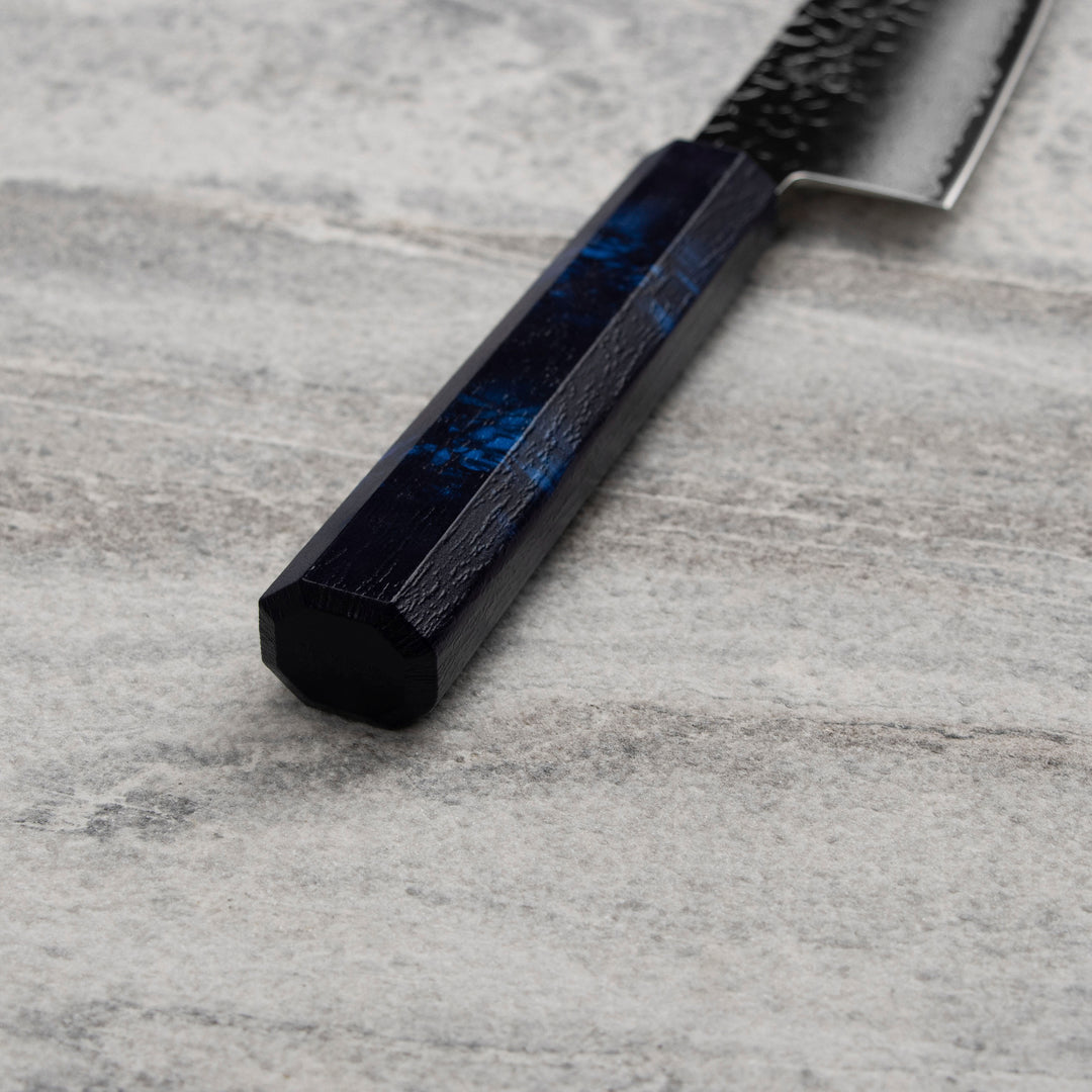 Gyuto 21 cm Sakai Takayuki Nanairo VG-10 Blue