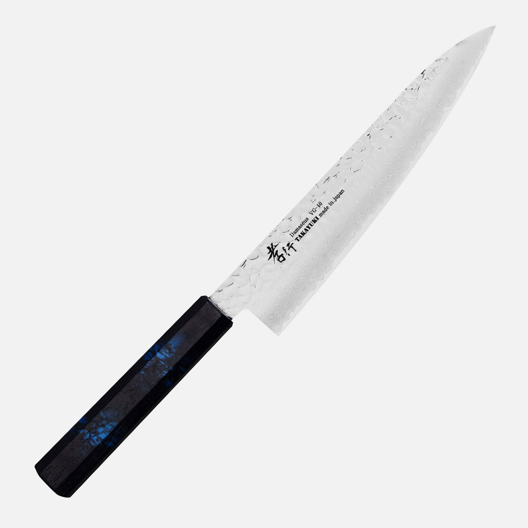 Gyuto 21 cm Sakai Takayuki Nanairo VG-10 Blue