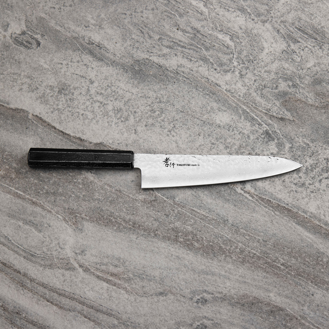 Gyuto 21 cm Sakai Takayuki Nanairo VG-10 Ebony
