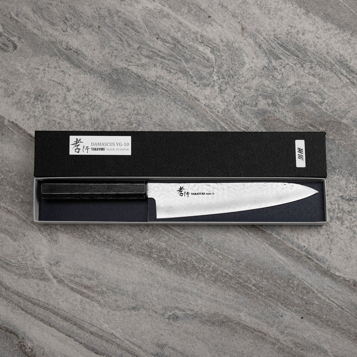 Gyuto 21 cm Sakai Takayuki Nanairo VG-10 Ebony