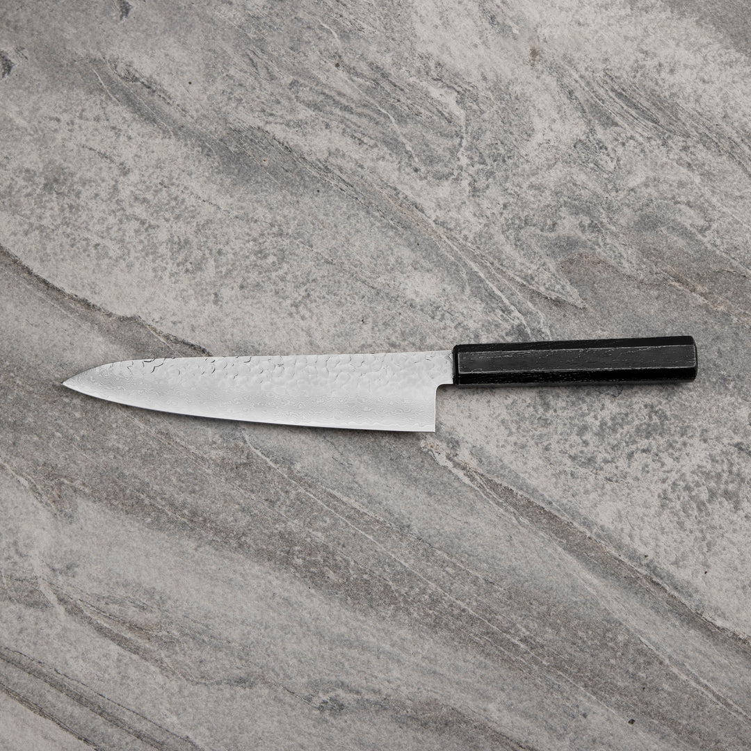 Gyuto 21 cm Sakai Takayuki Nanairo VG-10 Ebony