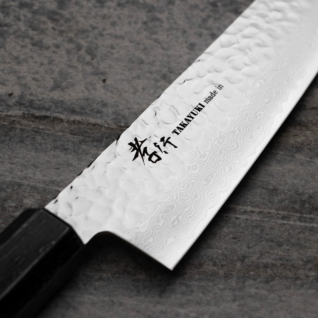 Gyuto 21 cm Sakai Takayuki Nanairo VG-10 Ebony
