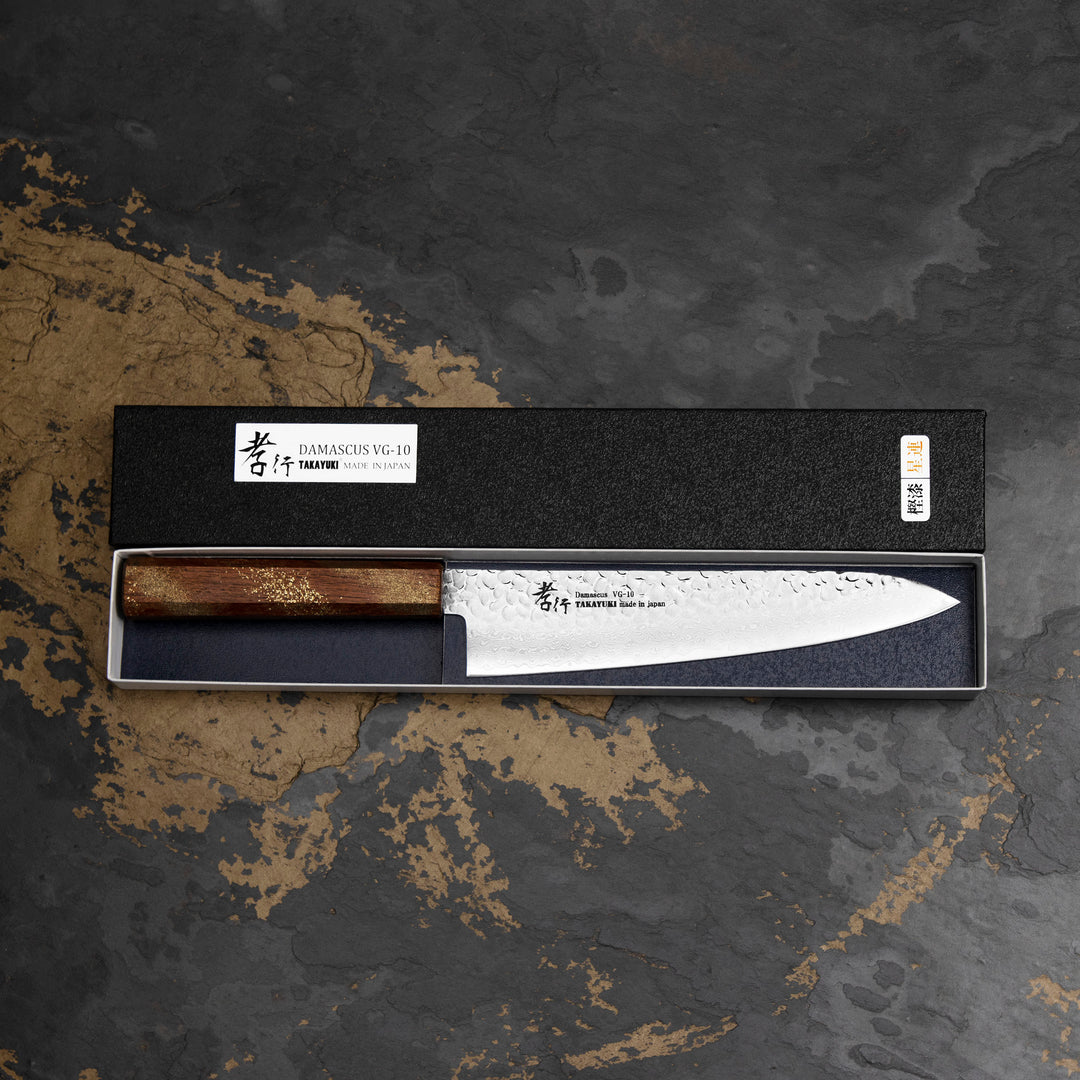 Gyuto 21 cm Sakai Takayuki Urushi VG-10 Seiren