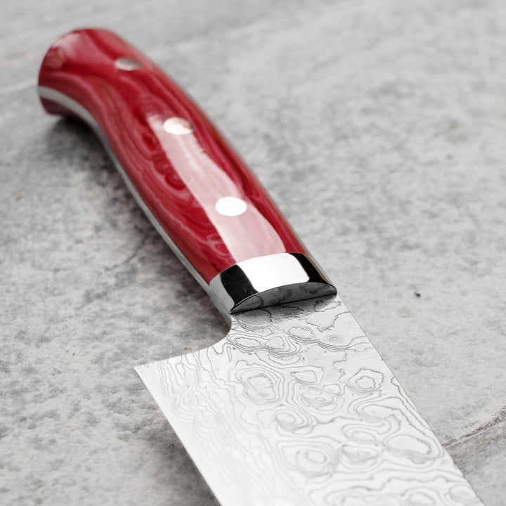 Gyuto 24 cm Takeshi Saji Red Turquise R-2