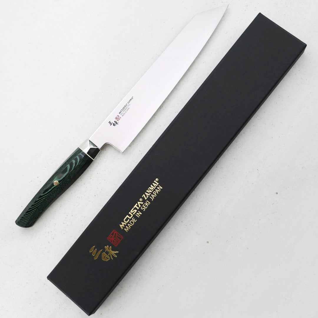 Kiritsuke Gyuto 23 cm Mcusta Zanmai Green Revolution SG2