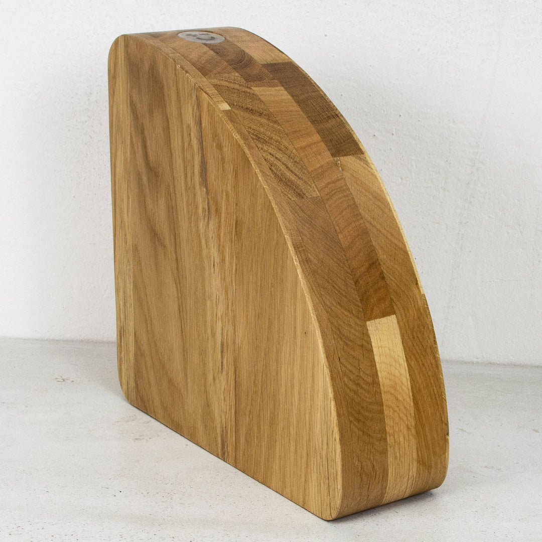 Magnetic Knife Block Oak Bisbell