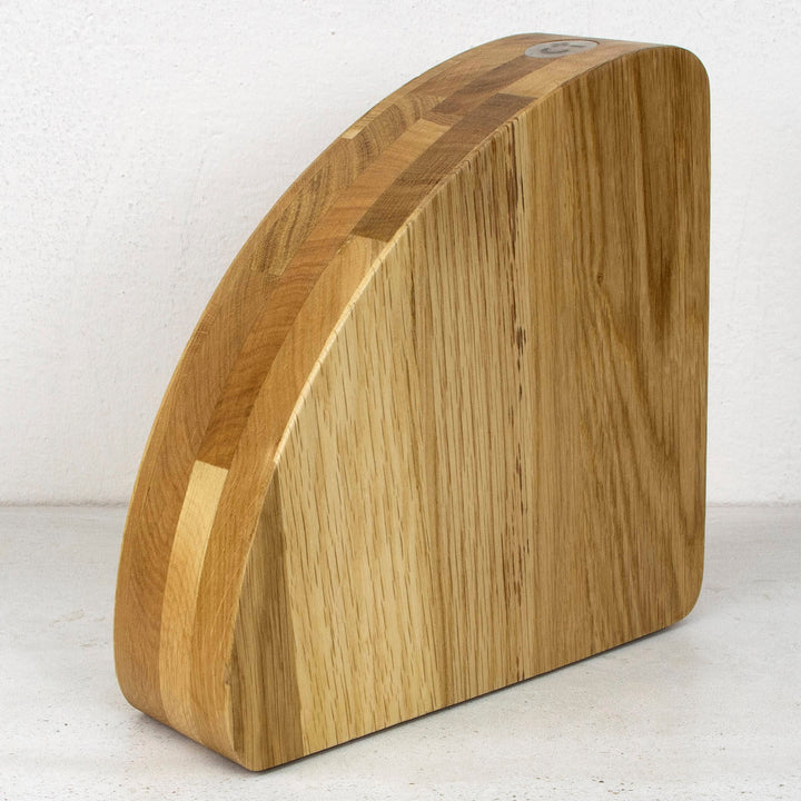 Magnetic Knife Block Oak Bisbell