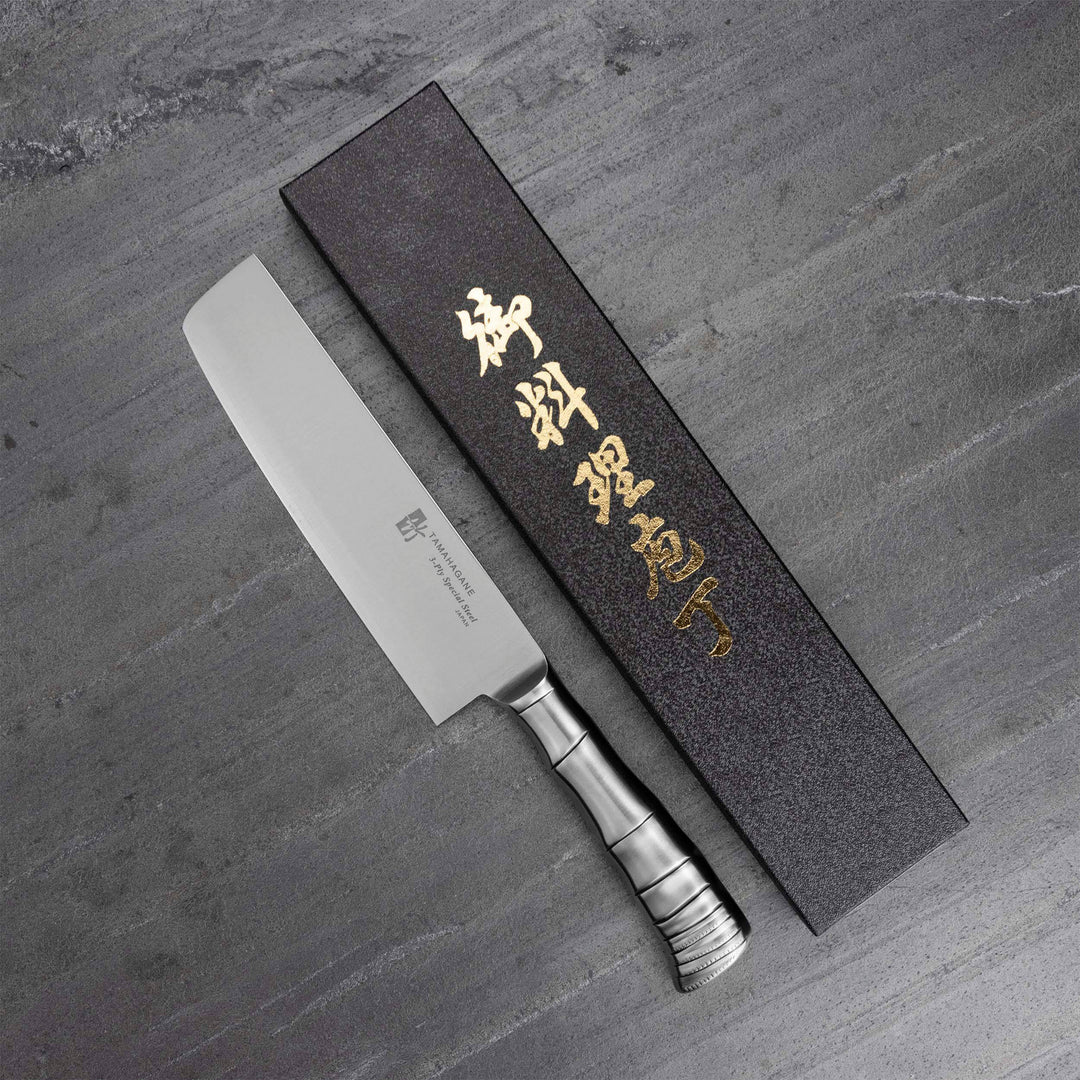 Nakiri 18 cm Tamahagane Bamboo VG-5