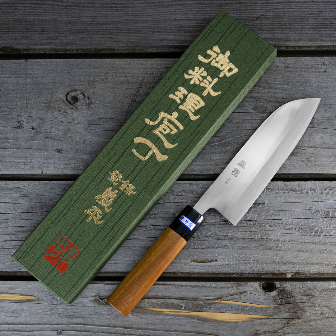 Santoku 16,5 cm Gihei HAP-40/SS Zelkova