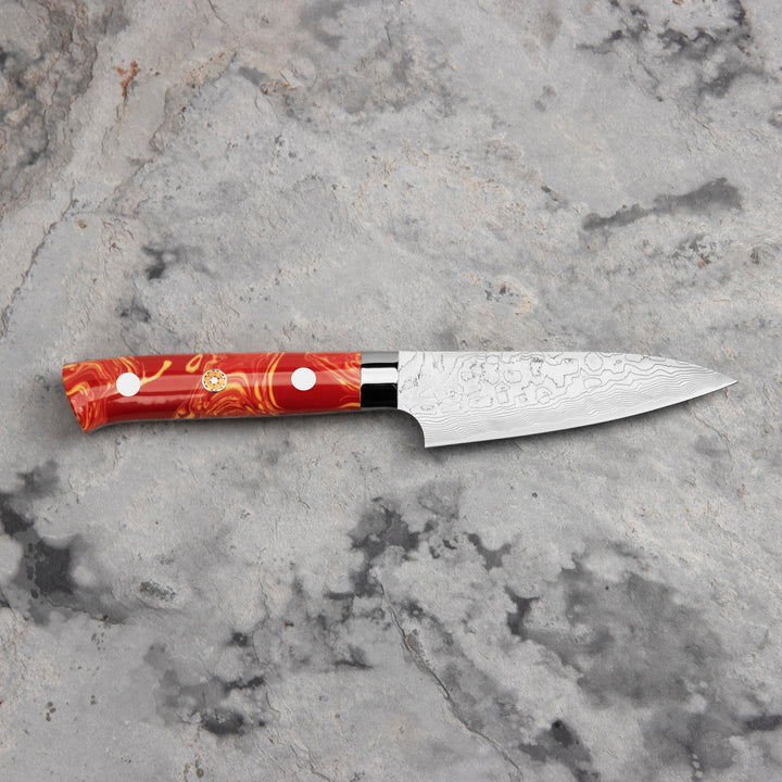 Paring 9 cm Takeshi Saji Red Turquise R-2 LIMITED