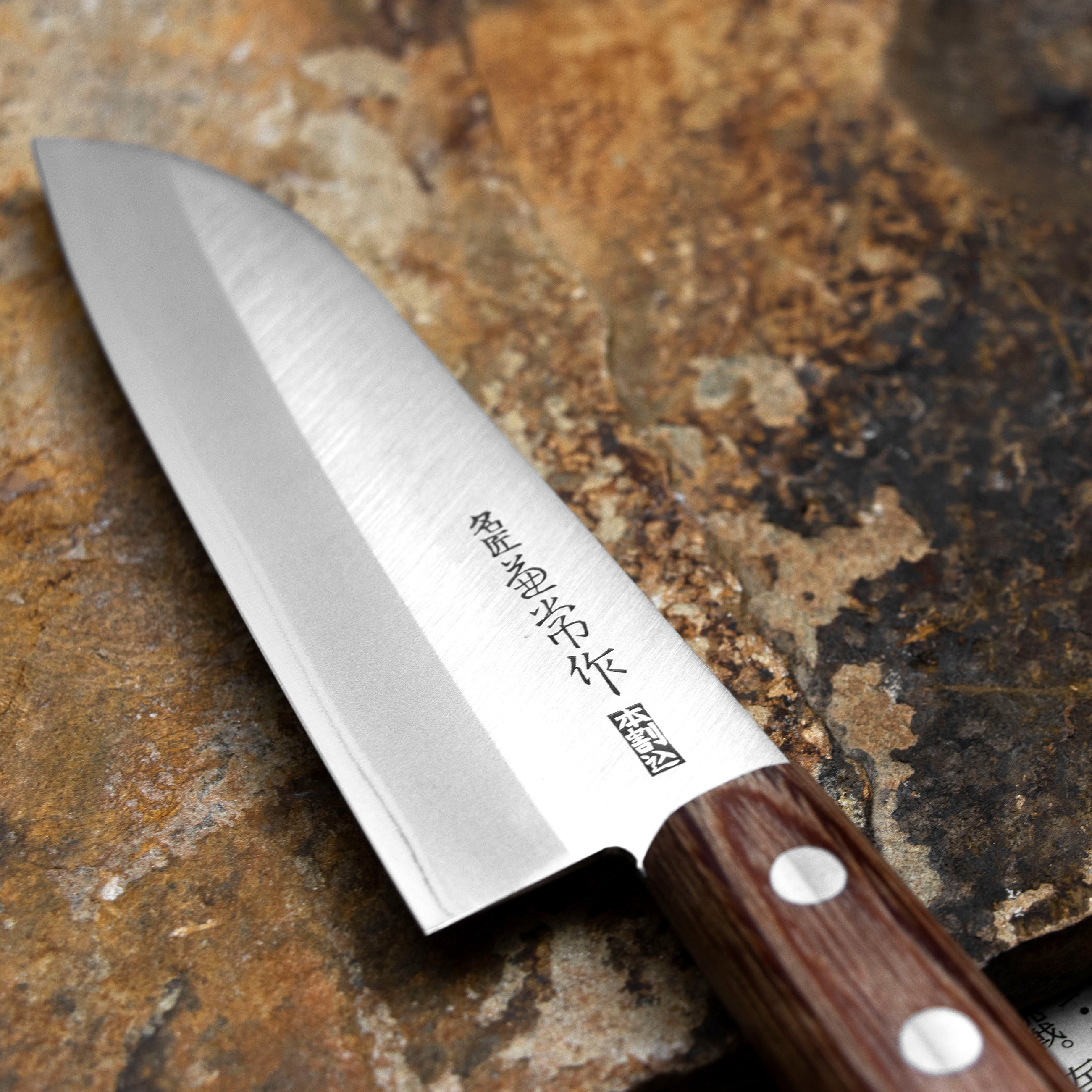Santoku 14 cm Seki Kanetsune 1000 Shirogami#2/SS – Japan-knives.com