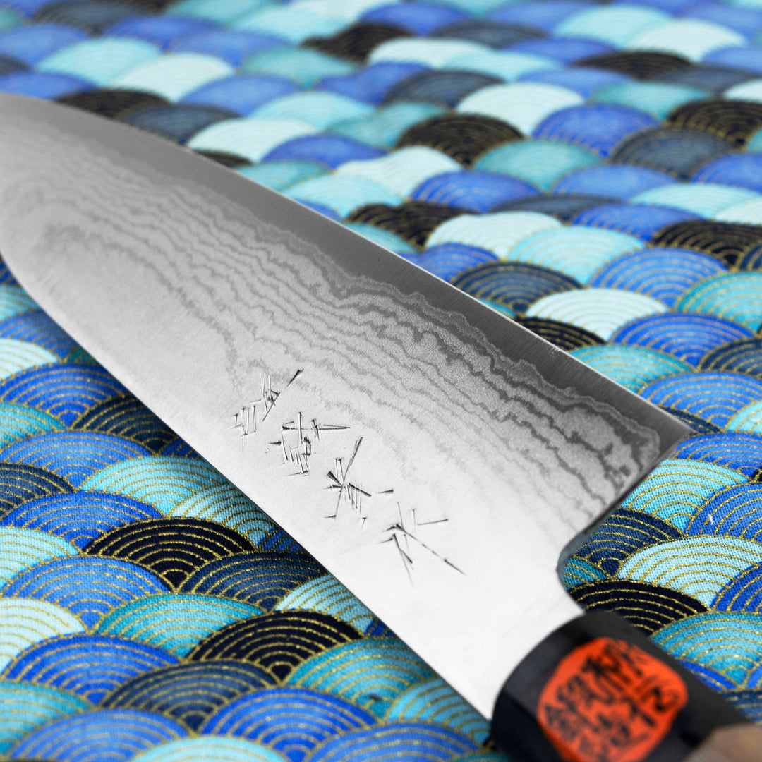 Santoku 16 cm Shigeki Tanaka VG-10 Damascus