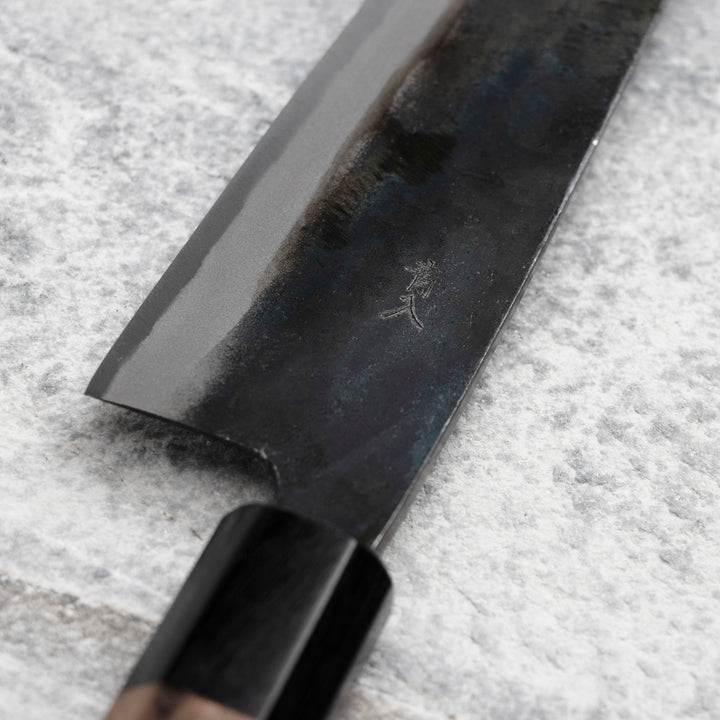 Santoku 17 cm Sakai Takayuki Nanairo VG-10 Blue