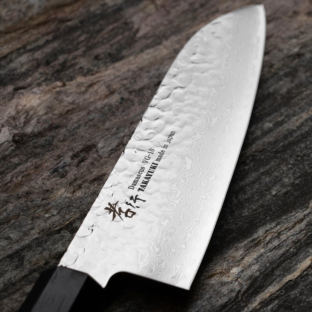 Santoku 17 cm Sakai Takayuki Nanairo VG-10 Green