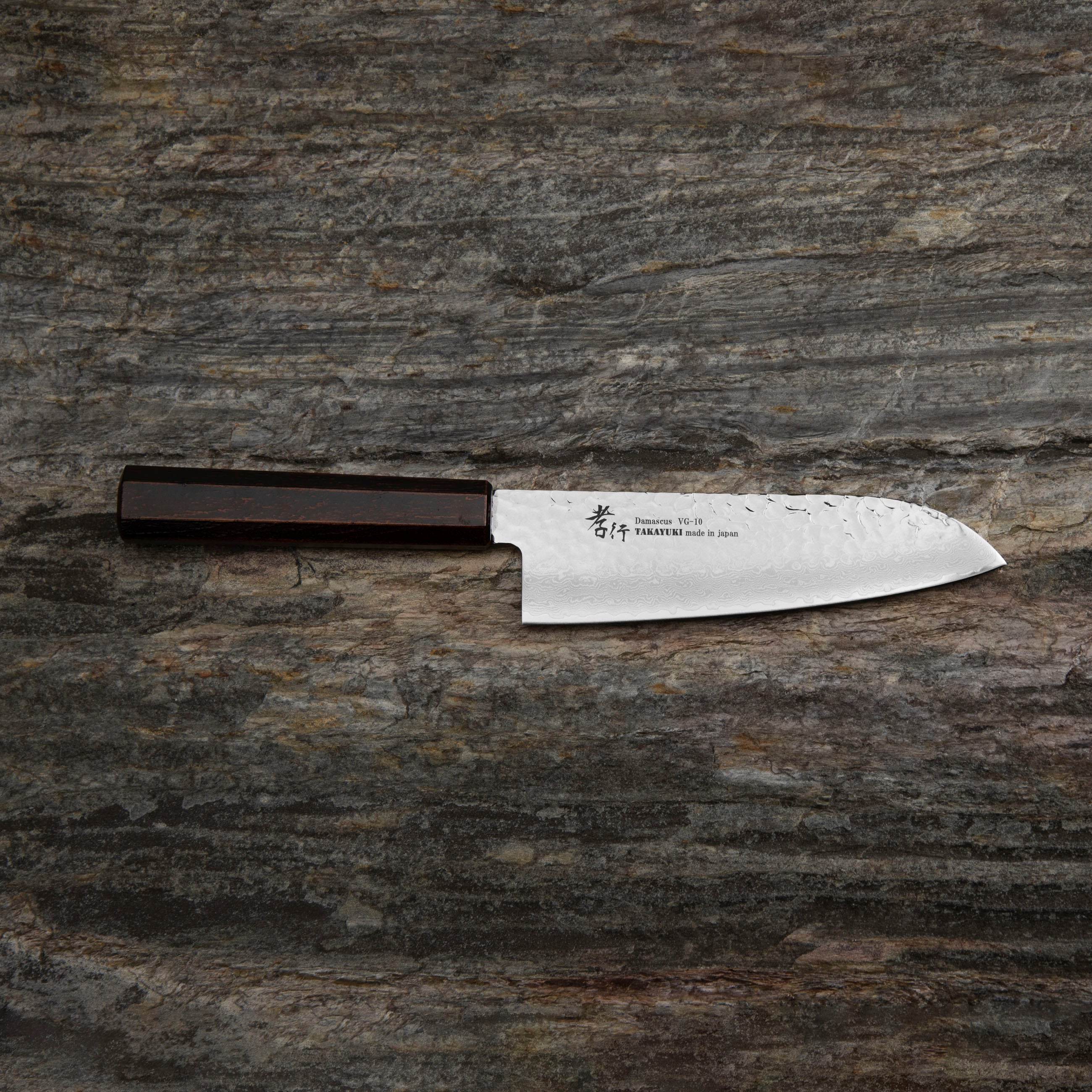 Santoku 17 cm Sakai Takayuki Nanairo VG-10 Retro – Japan-knives.com